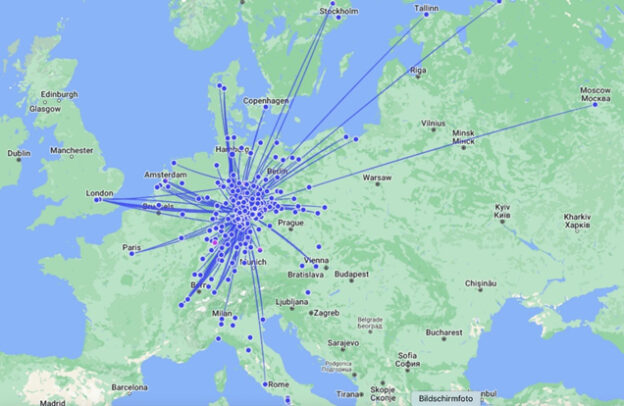 Visualization of Cyprian’s correspondence using Nodegoat