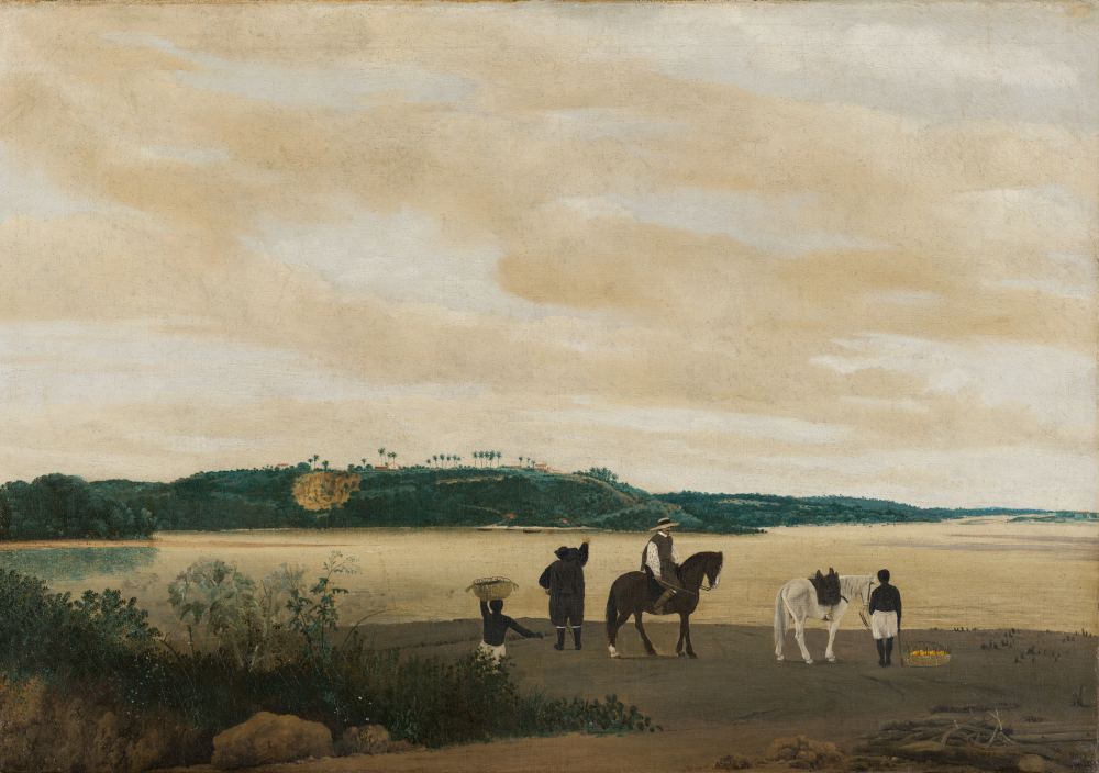 ‘View of Itamaracá Island in Brazil’, by Frans Post. 1637. (The Mauritshuis, The Hague)