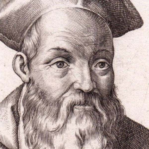 Portrait of Guglielmo Sirleto. Seventeenth-century engraving. (Image: Jan Machielsen)