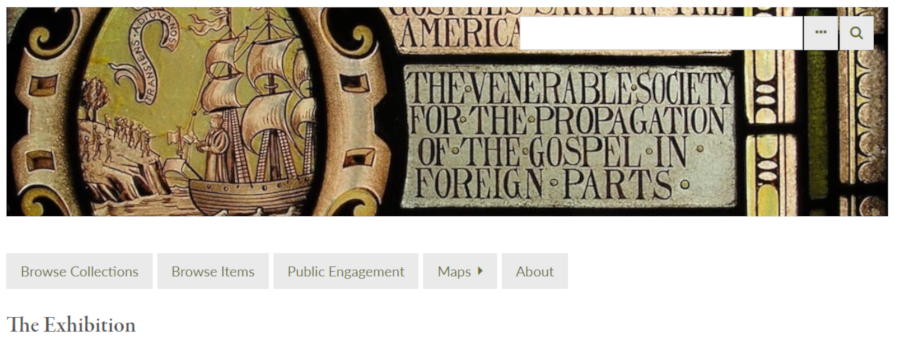 Society for the Propagation of the Gospel website image