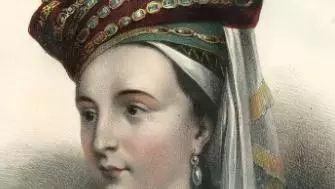 Lady Mary Wortley Montagu, by Achille Devéria, 