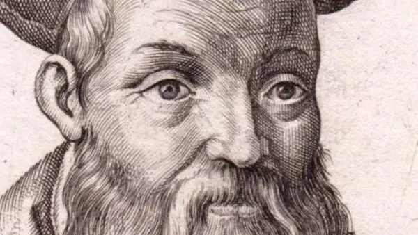 Portrait of Guglielmo Sirleto. Seventeenth-century engraving. (Image: Jan Machielsen)